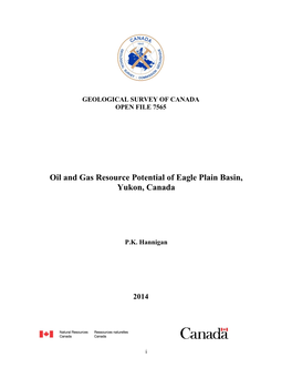 Oil and Gas Resource Potential of Eagle Plain Basin, Yukon Territory, Canada