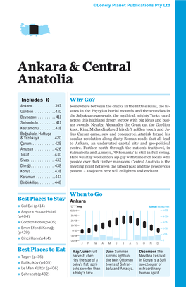 Ankara & Central Anatolia