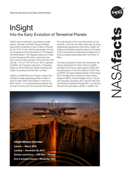 Insight Into the Early Evolution of Terrestrial Planets