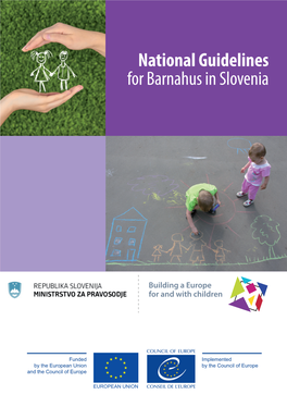 National Guidelines for Barnahus in Slovenia