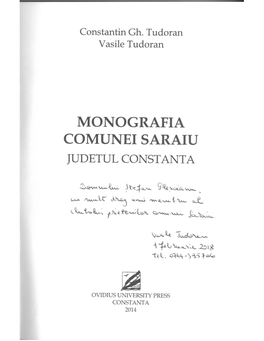 Monografie Saraiu1.Pdf