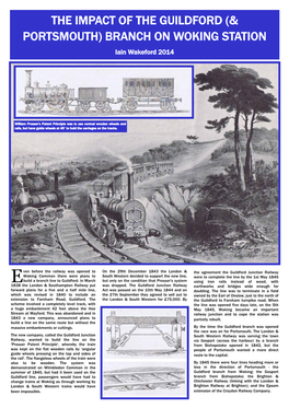 PORTSMOUTH) BRANCH on WOKING STATION Iain Wakeford 2014