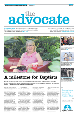 A Milestone for Baptists