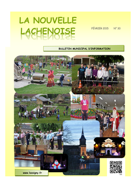 La Nouvelle Lachenoise Février 2015 N° 30