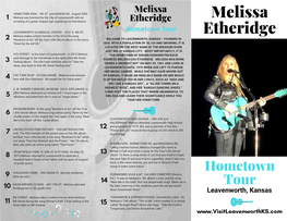 Copy of Melissa Etheridge Hometown