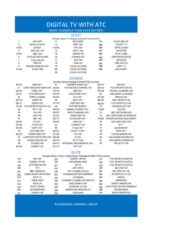 CHANNEL LINEUPS for Website-Use This Version