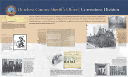 Dutchess County Sheriff's Office | Corrections Division | Panel 1