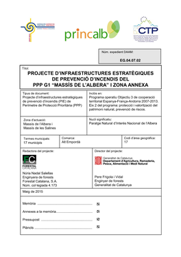 Projecte-Infraestructures-Estrategiques-Prevencio-Incendis-Ppp-Massis-Albera-Memoria.Pdf