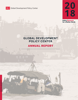 Global Development Policy Center Annual Report Boston University Boston 2 Gdpcenter