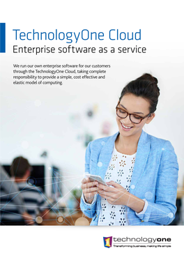 Technologyone Cloud Enterprise Software As a Service