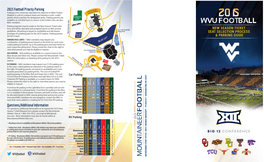 Wvu Football Seat Selection Process New Season Ticket & Parking Guide 2015