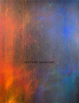 2015 Five Decades, Natvar Bhavsar