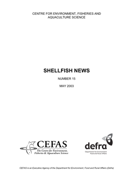 Shellfish News No. 15