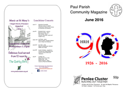 Paul Parish Community Magazine June 2016