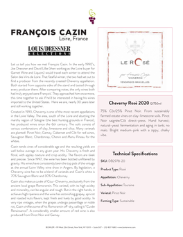 FRANÇOIS CAZIN Loire, France