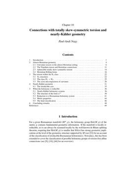 Connections with Totally Skew-Symmetric Torsion and Nearly-Kähler Geometry