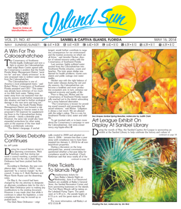 Island Sun News Sanibel Captiva May 16, 2014