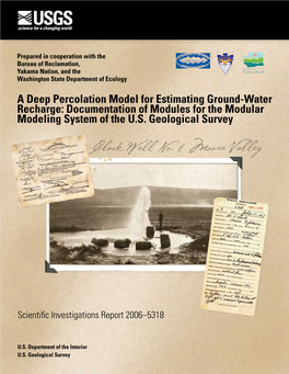 A Deep Percolation Model for Estimating Ground-Water Recharge: Documentation of Modules for the Modular Modeling System of the U.S