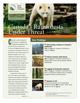 Canada's Rainforests Under Threat