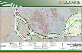 Routing Opportunities Segment with Improvements to Existing Lines