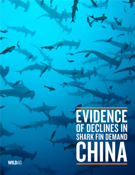 Evidence of Declines in Shark Fin Demand