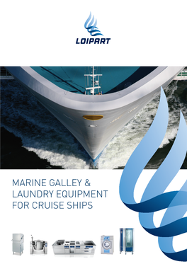 Marine Galley & Laundry Equipment for Cruise Ships