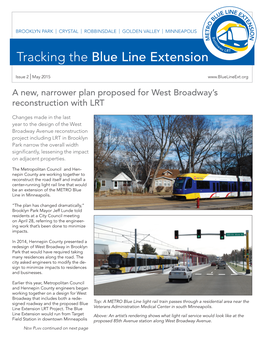 METRO Blue Line Extension Newsletter May 2015