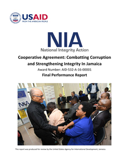 Combatting Corruption and Strengthening Integrity in Jamaica