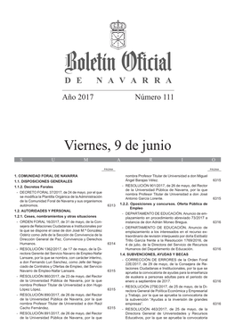 Boletín Oficial De Navarra