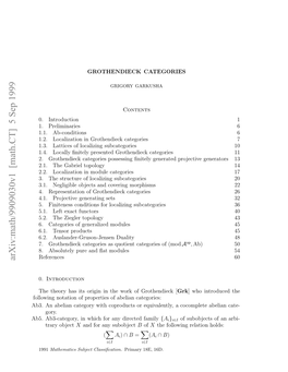 Arxiv:Math/9909030V1 [Math.CT] 5 Sep 1999 B.A3ctgr,I Hc O N Ietdfamily Directed Any for Which in Ab3-Category, a Equivalently, Ab5