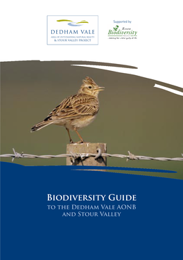 Biodiversity Guide to the Dedham Vale AONB and Stour Valley Contents