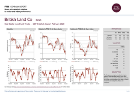 FTSE Factsheet