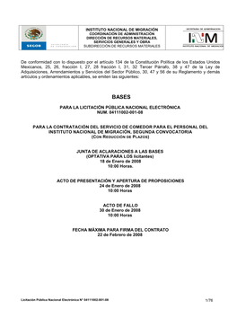 De Conformidad Con Lo Dispuesto Por El Artículo 134 De La Constitución