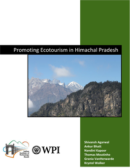Promoting Ecotourism in Himachal Pradesh