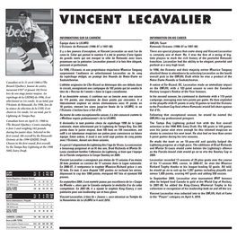 Vincent Lecavalier