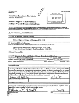 National Register of Historic Places Multiple Property Documentation