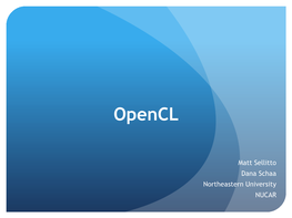 Opencl Introduction