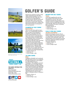 Golfer's Guide