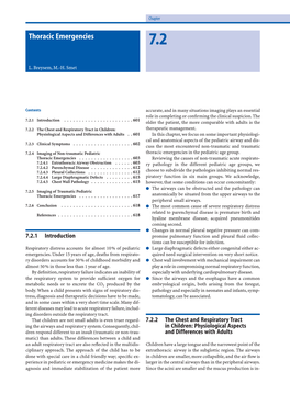 Thoracic Emergencies 7.2