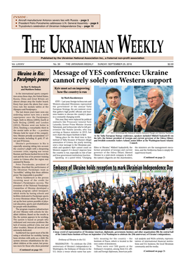 The Ukrainian Weekly, 2016