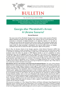 Georgia After Merabishvili's Arrest: a Ukraine Scenario?