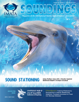 Magazine of the International Marine Animal Trainers' Association