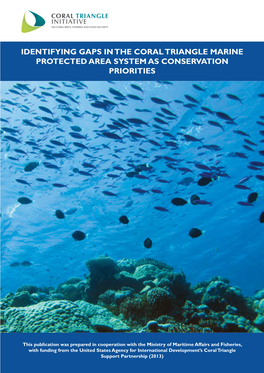 Identifying Gaps in the Coral Triangle Marine.Indd