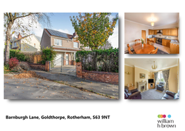 Barnburgh Lane, Goldthorpe, Rotherham, S63 9NT
