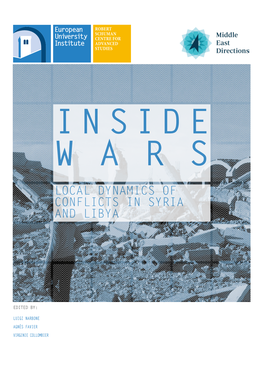 Local Dynamics of Conflicts in Syria and Libya