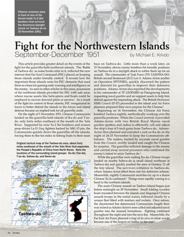 Fight for the Northwestern Islands September-December 1951 by Michael E