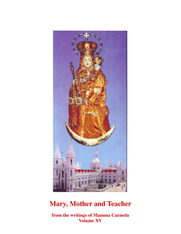 Mary, Mother and Teacher