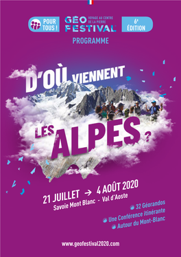 21 Juillet → 4 Août 2020