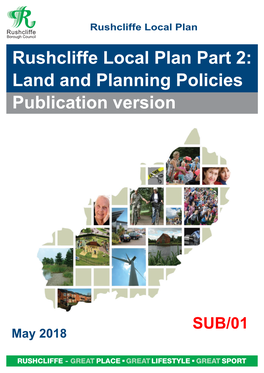 Rushcliffe Local Plan Part 2: Land and Planning Policies Publication Version