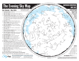 The Evening Sky Map